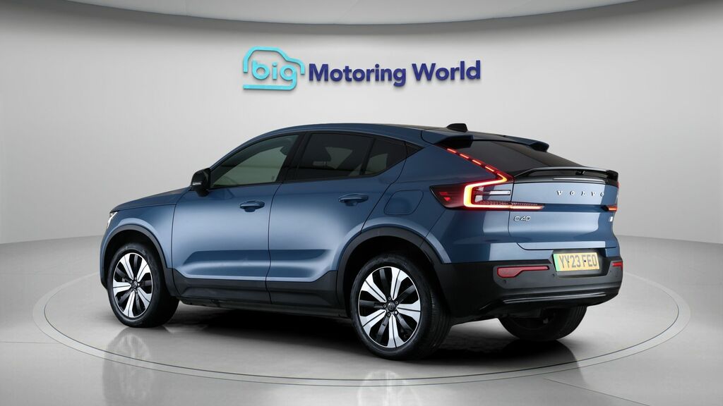Volvo C40 Plus Blue #5