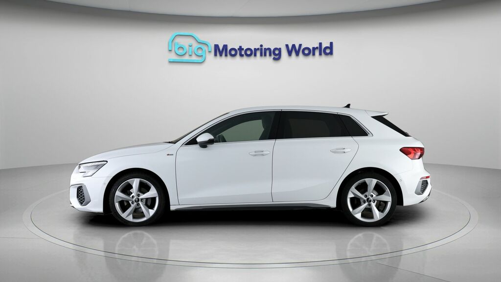 Audi A3 S Line KR23CPX White #4