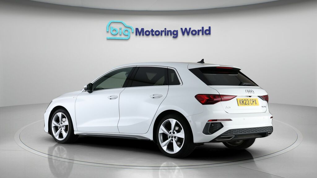 Audi A3 S Line KR23CPX White #5