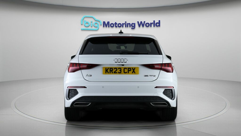 Audi A3 S Line KR23CPX White #6