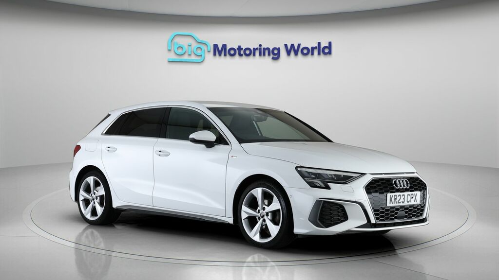 Audi A3 S Line White