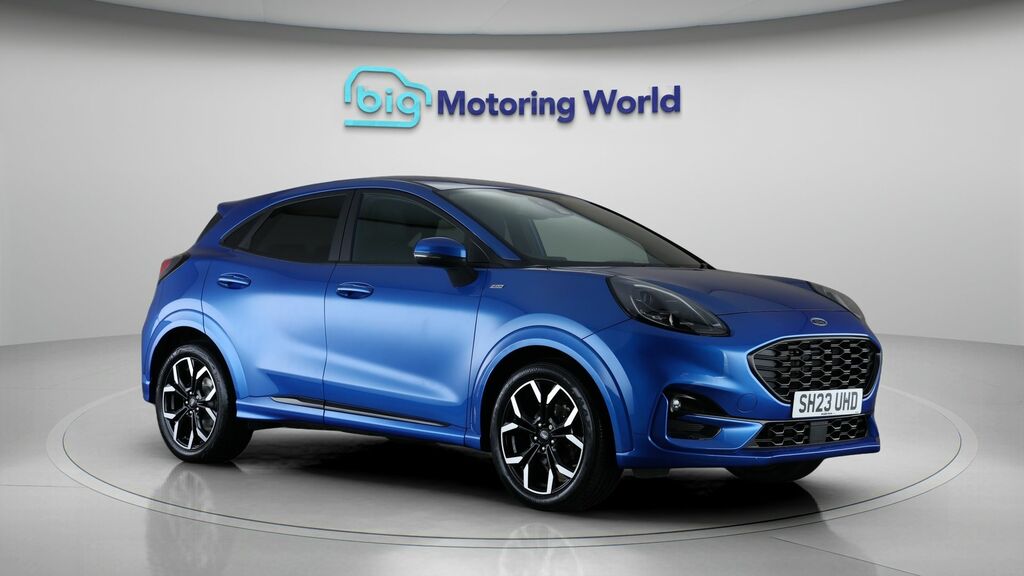Ford Puma St-line X Blue