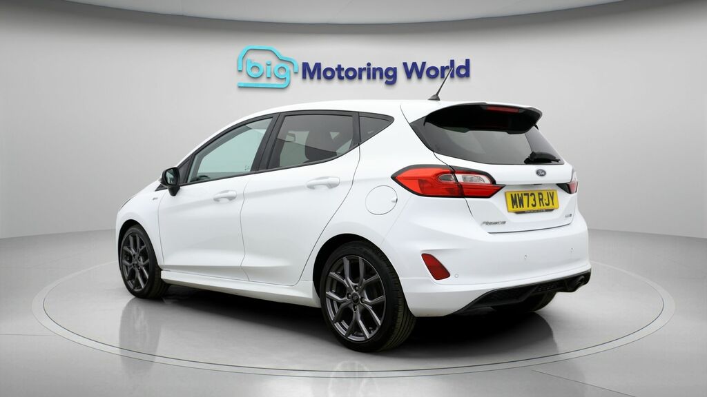 Ford Fiesta St-line Edition MW73RJY White #5
