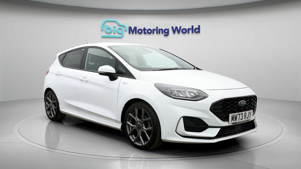 Ford Fiesta St-line Edition MW73RJY White