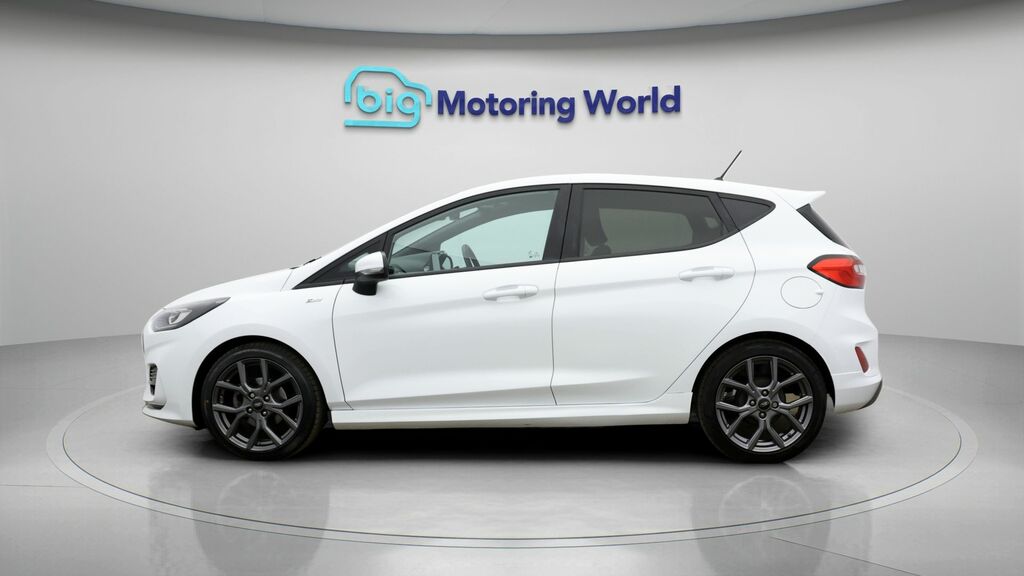 Ford Fiesta St-line Edition MW73RJY White #4