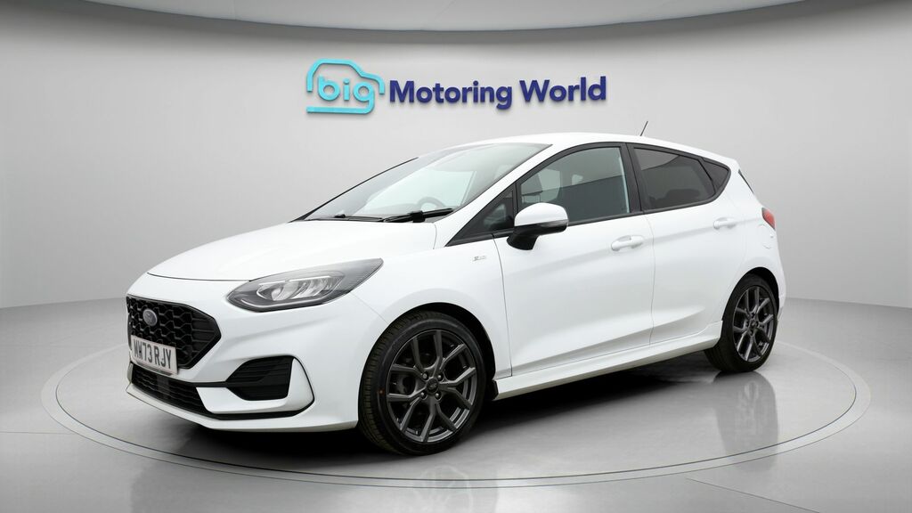 Ford Fiesta St-line Edition MW73RJY White #3