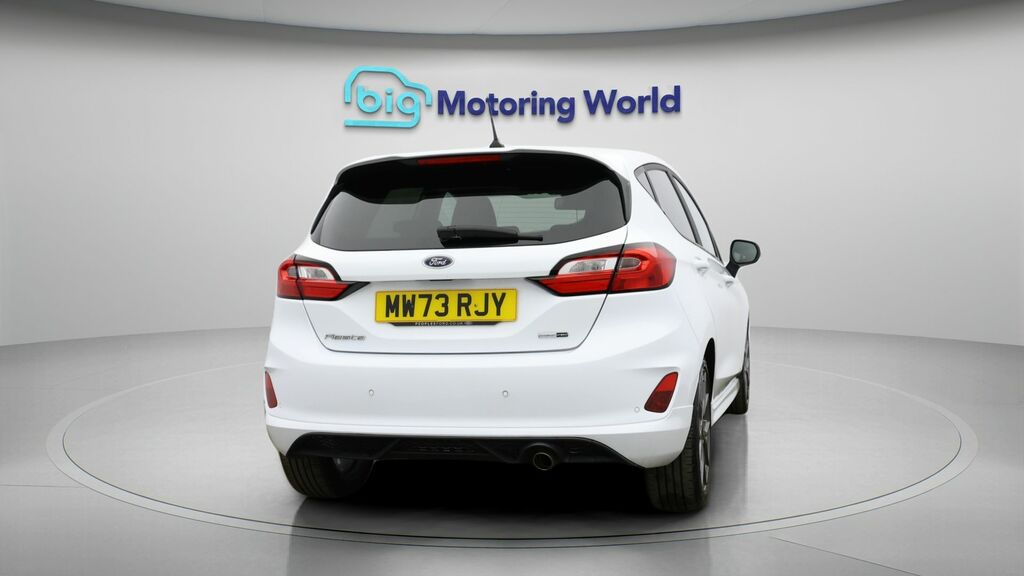 Ford Fiesta St-line Edition MW73RJY White #6