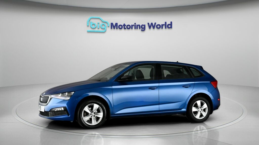 Skoda Scala Se Blue #4
