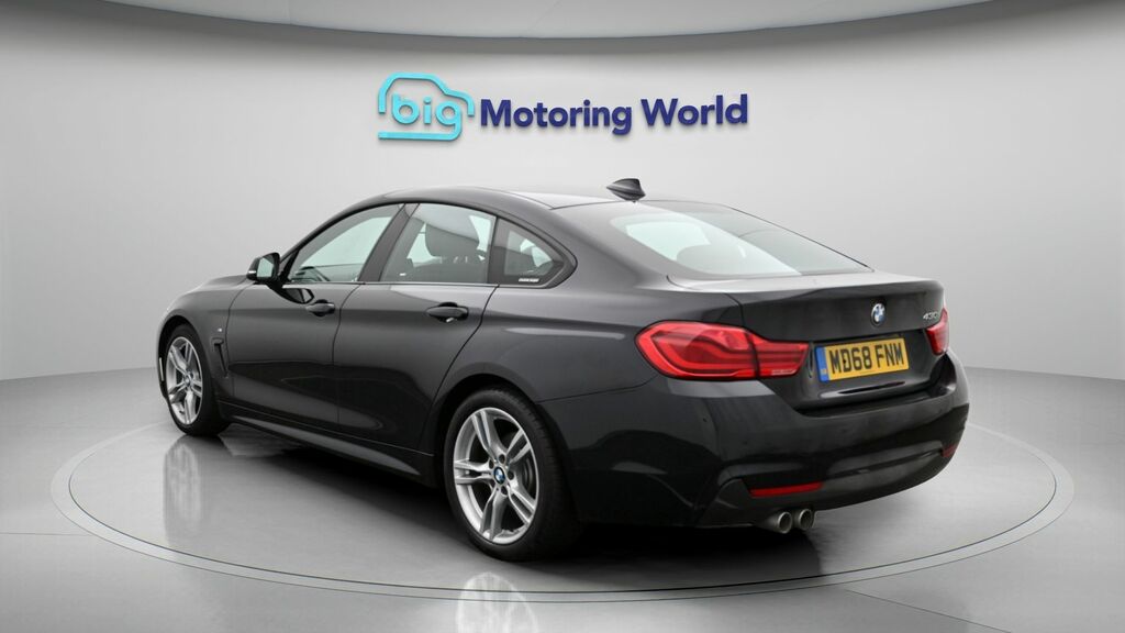 BMW 4 Series Gran Coupe M Sport MD68FNM Black #5