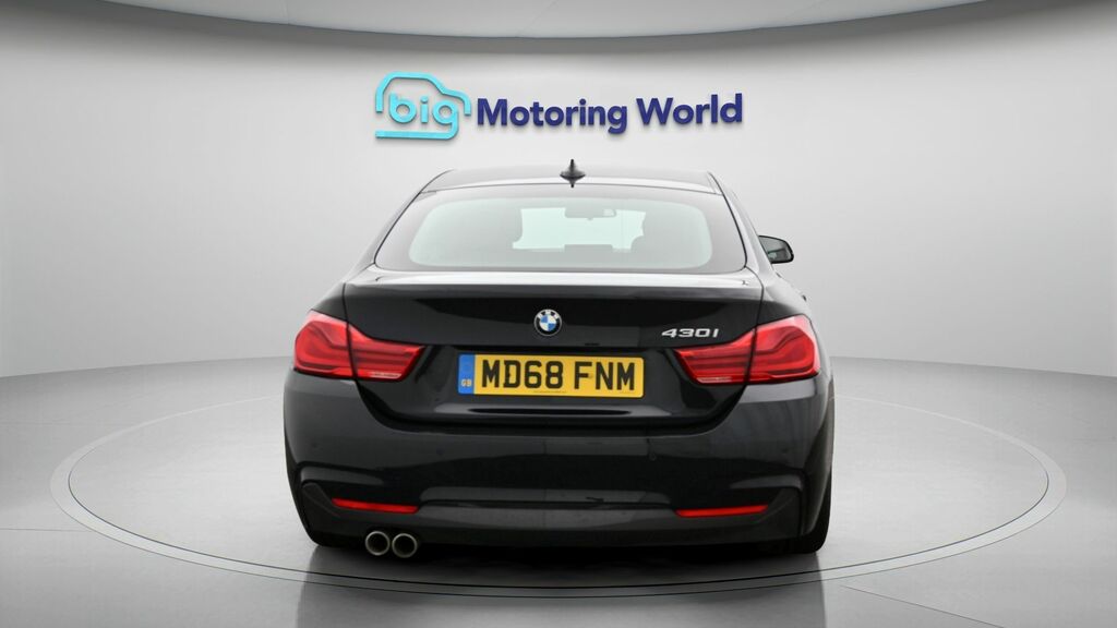BMW 4 Series Gran Coupe M Sport MD68FNM Black #6