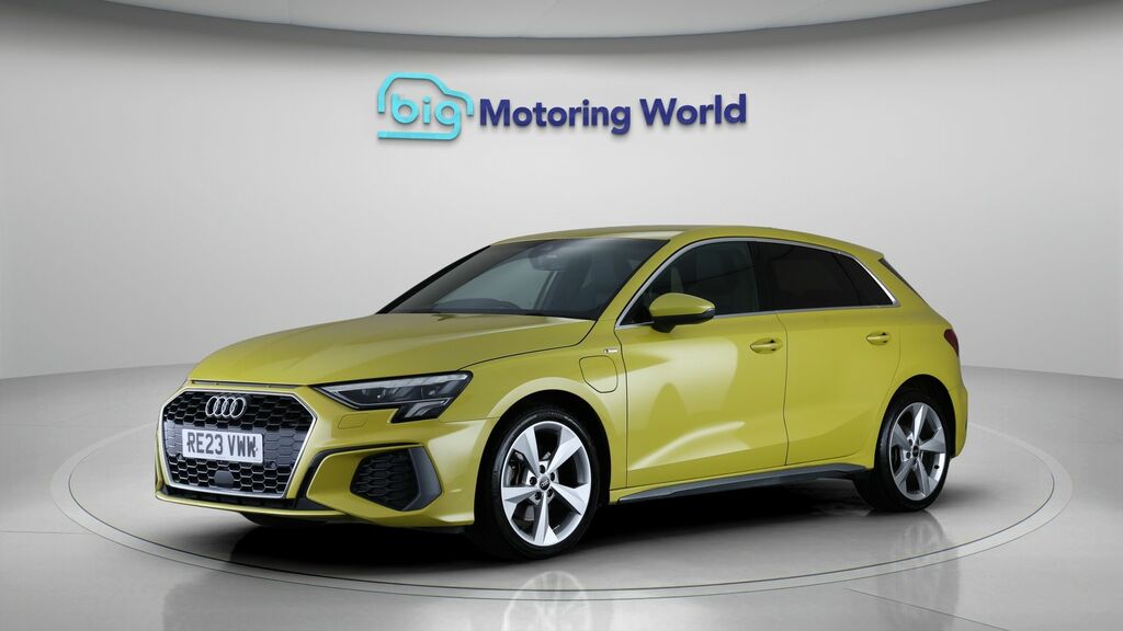 Audi A3 S Line RE23VWW Yellow #3