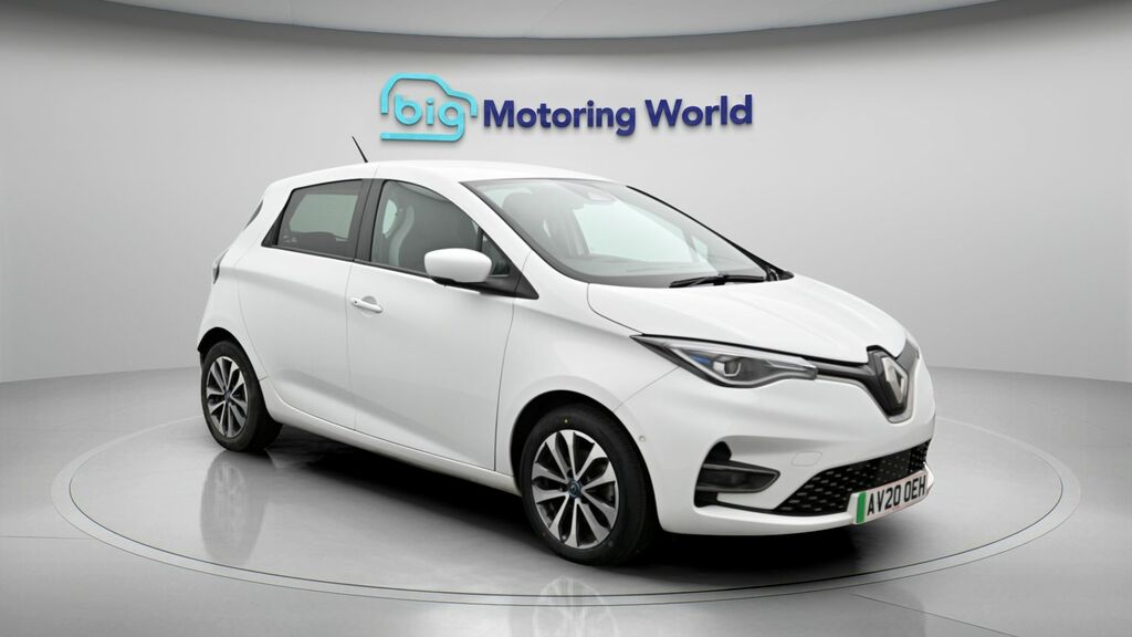 Renault Zoe Gt Line White