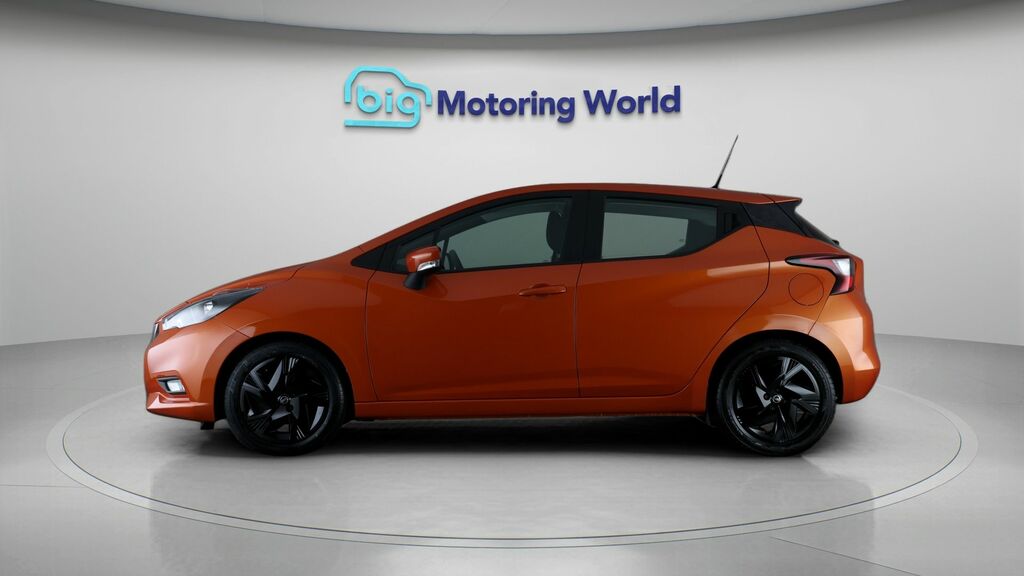 Nissan Micra Acenta Orange #4