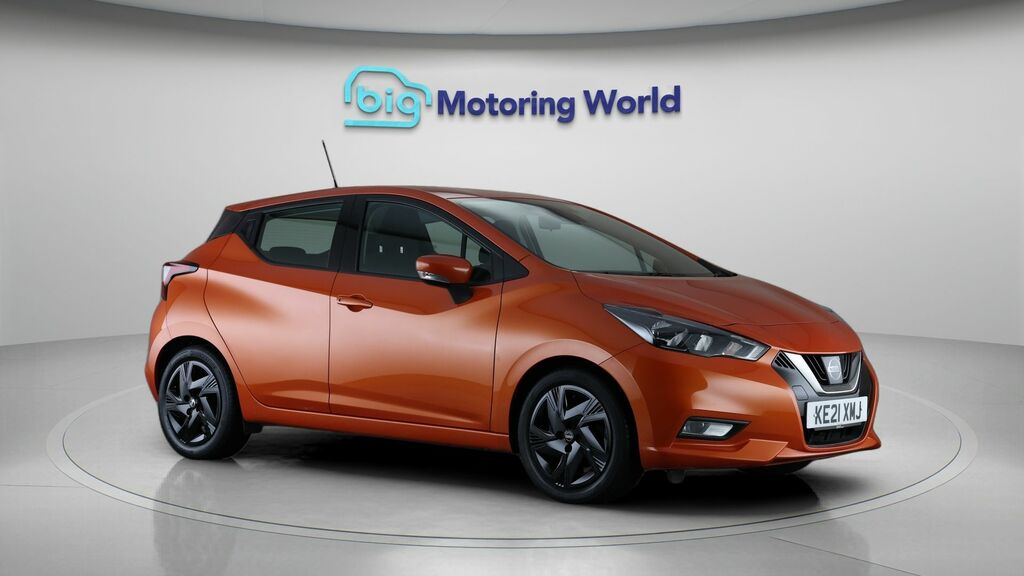 Nissan Micra Acenta Orange