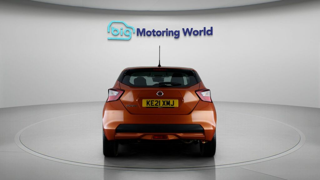 Nissan Micra Acenta Orange #6
