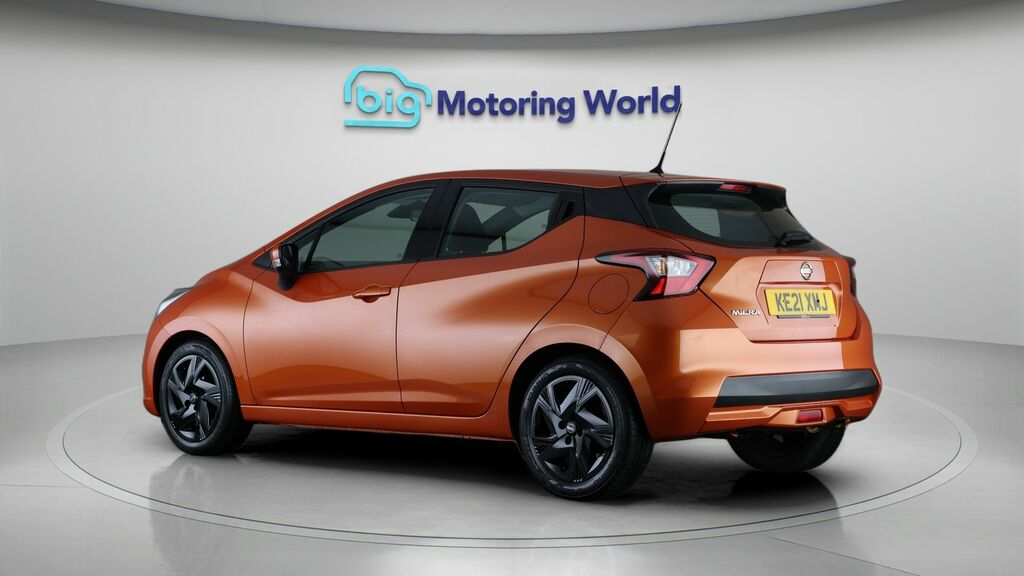 Nissan Micra Acenta Orange #5
