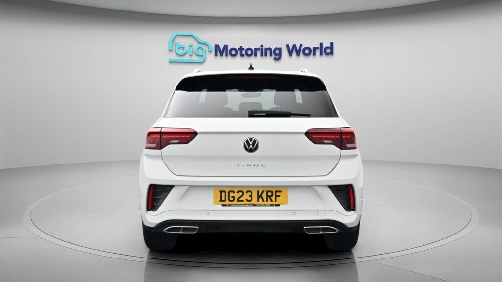 Volkswagen T-Roc R-line DG23KRF White #6