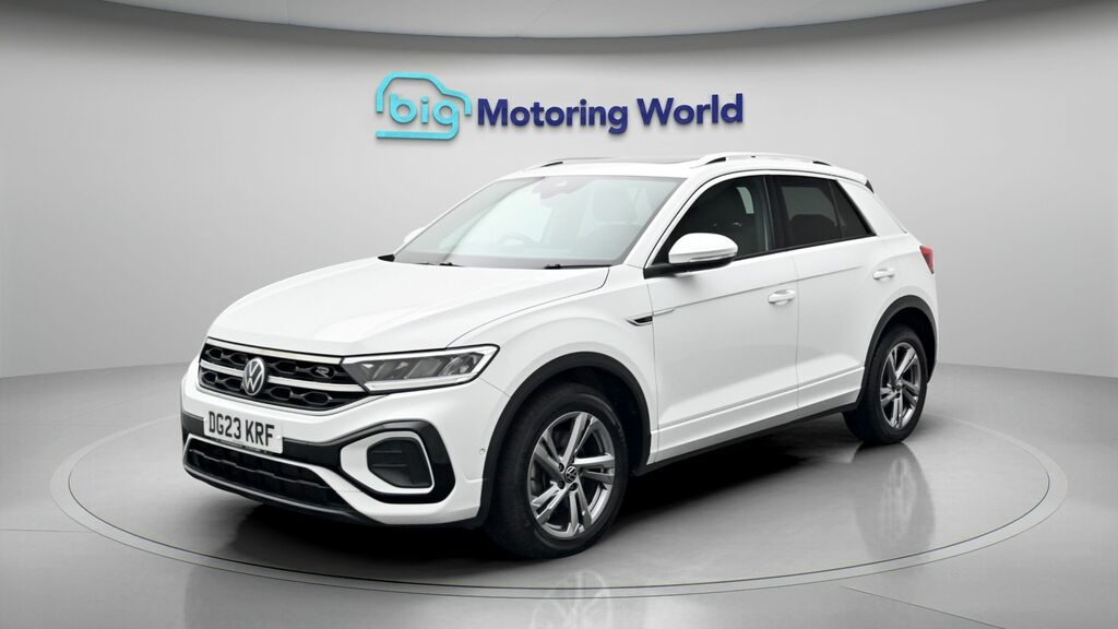 Volkswagen T-Roc R-line DG23KRF White #3