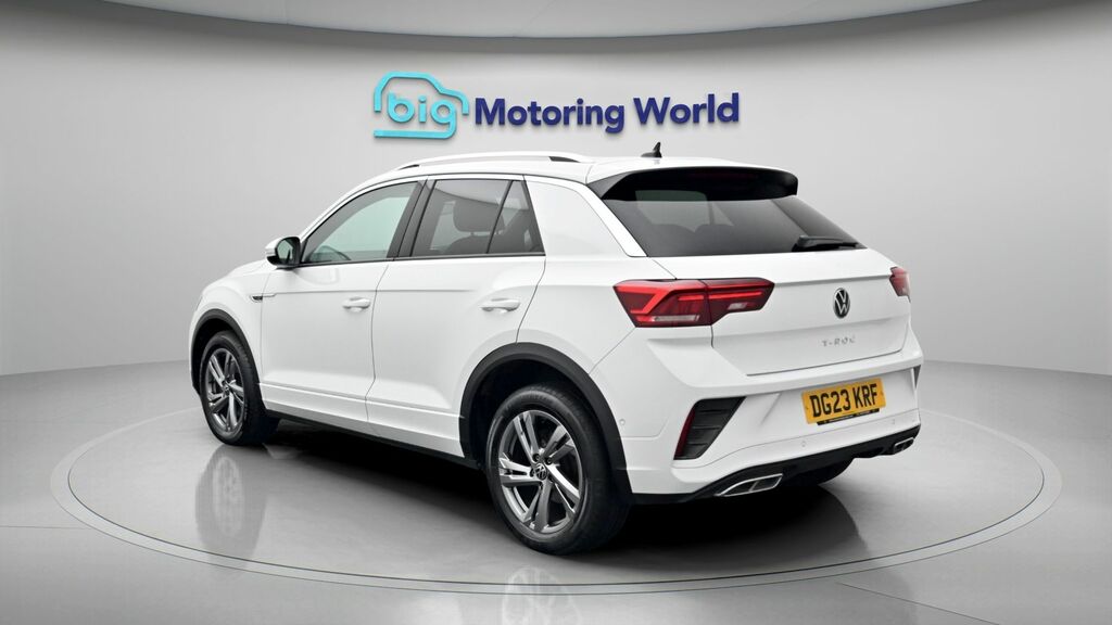 Volkswagen T-Roc R-line DG23KRF White #5