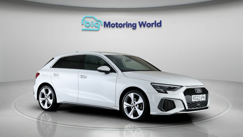 Audi A3 S Line White