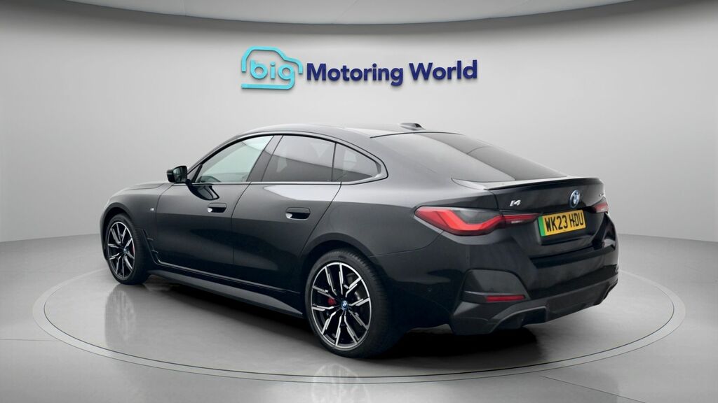 BMW i4 M Sport WK23HDU Black #5