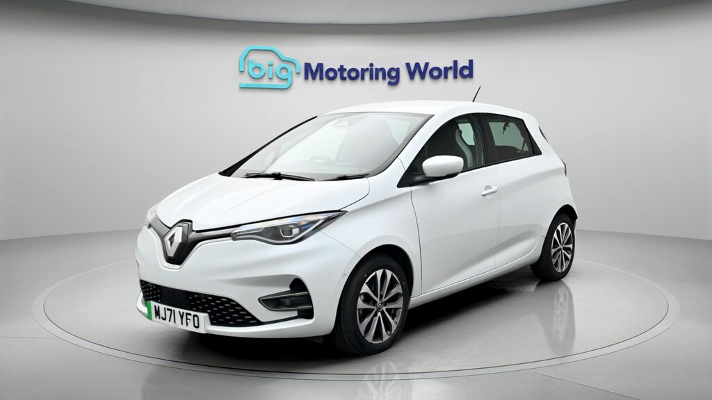 Renault Zoe Gt Line White #3