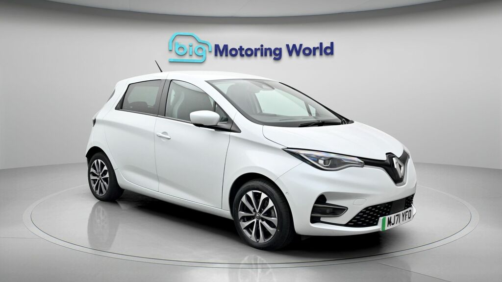 Renault Zoe Gt Line White