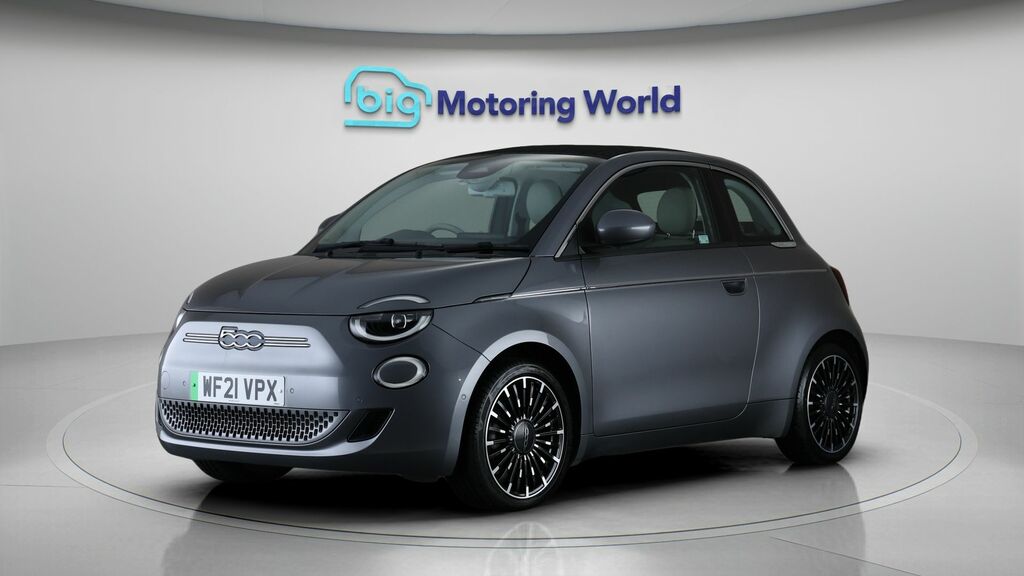 Fiat 500E C La Prima Grey #3