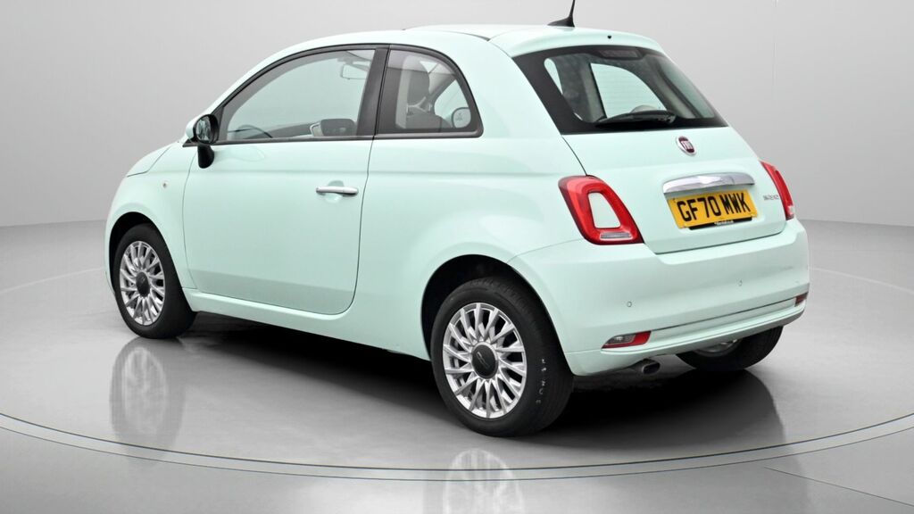 Fiat 500 Lounge Green #5