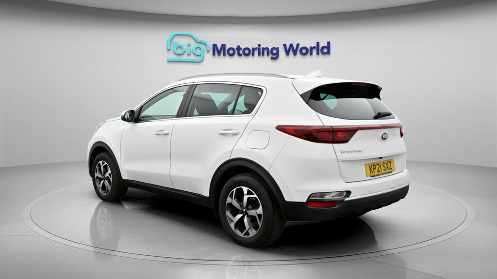 Kia Sportage 2 White #5