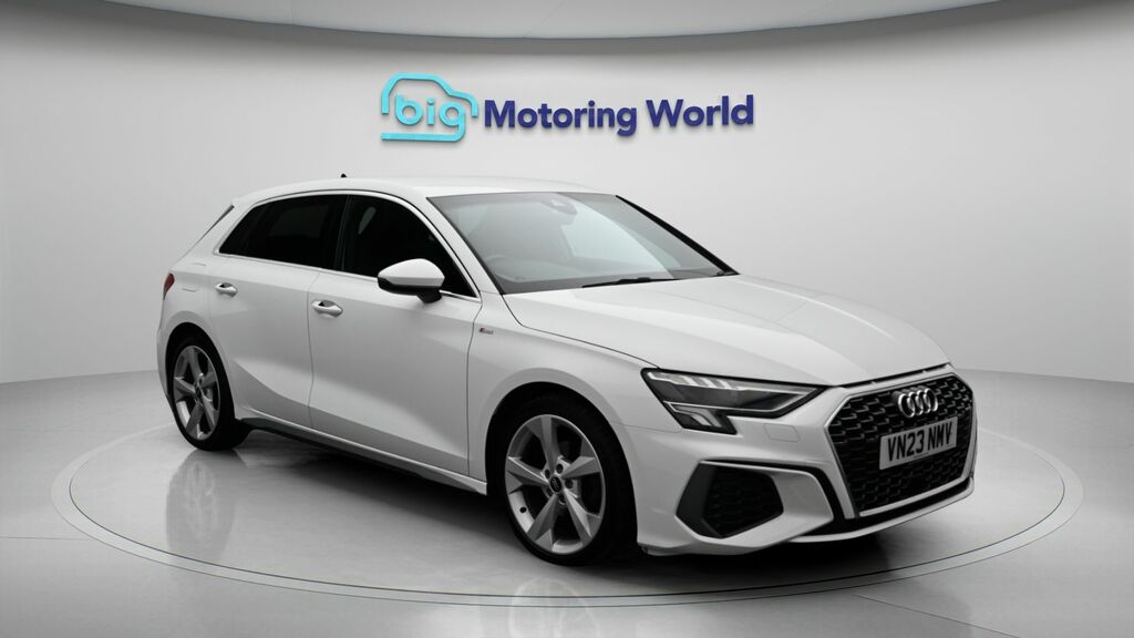 Audi A3 S Line White