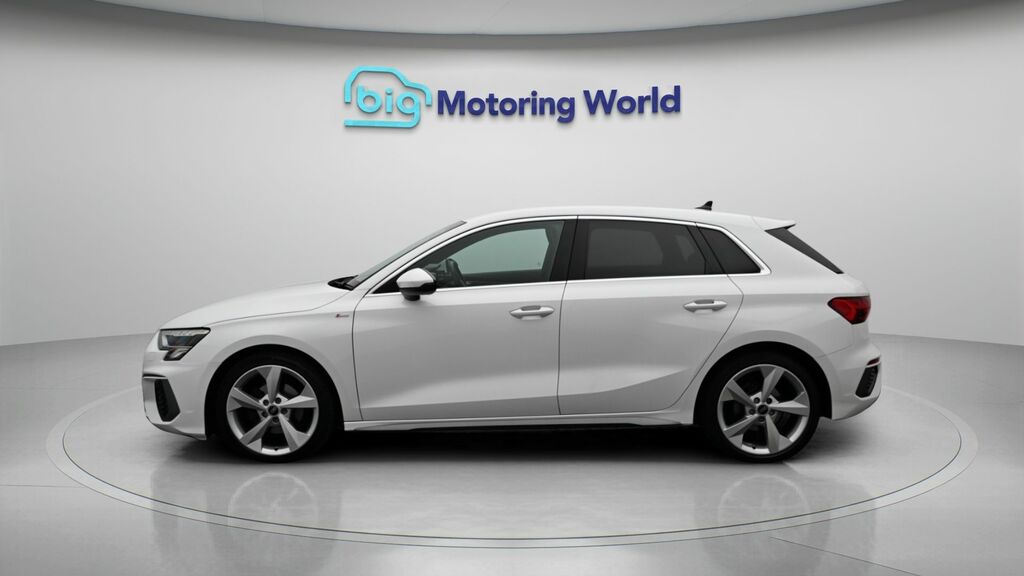 Audi A3 S Line VN23NMV White #4