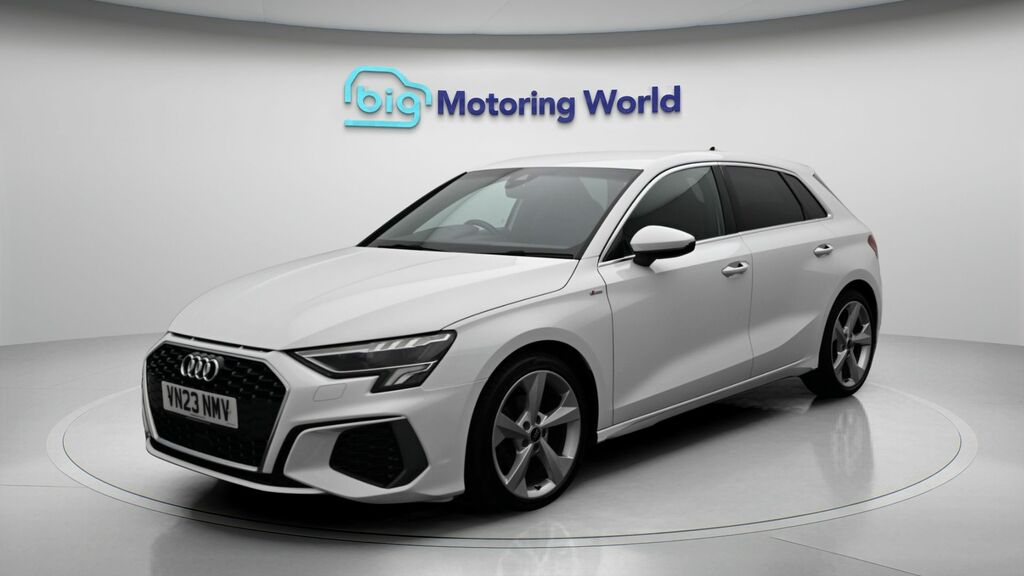 Audi A3 S Line VN23NMV White #3