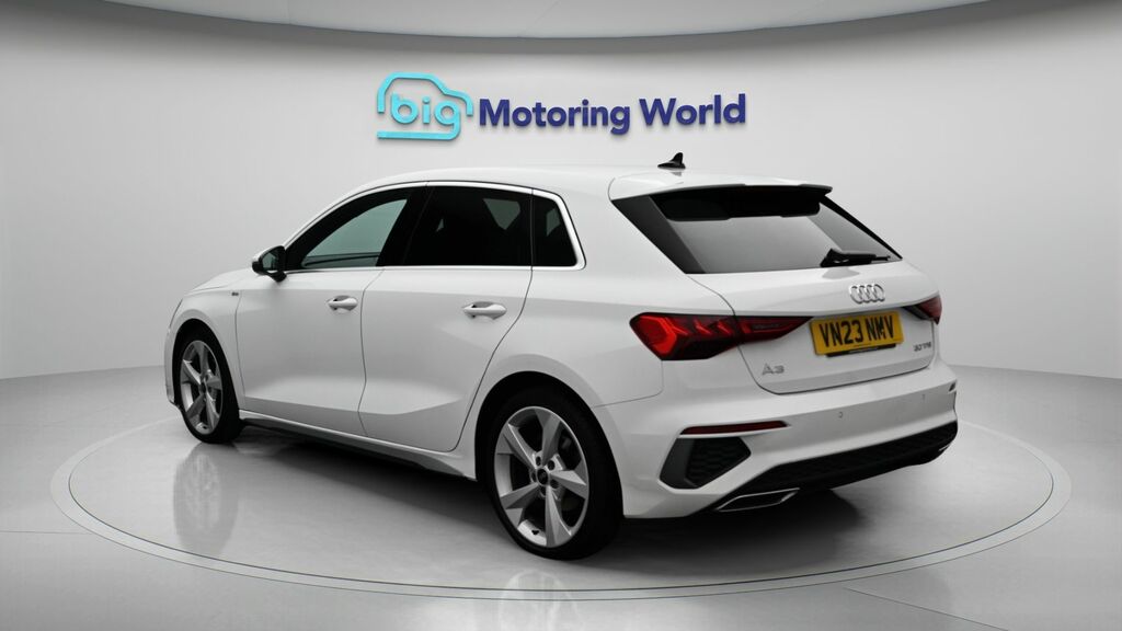 Audi A3 S Line VN23NMV White #5