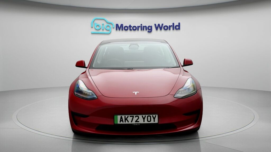 Tesla Model 3 3 Model 3 Rwd AK72YOY Red #2