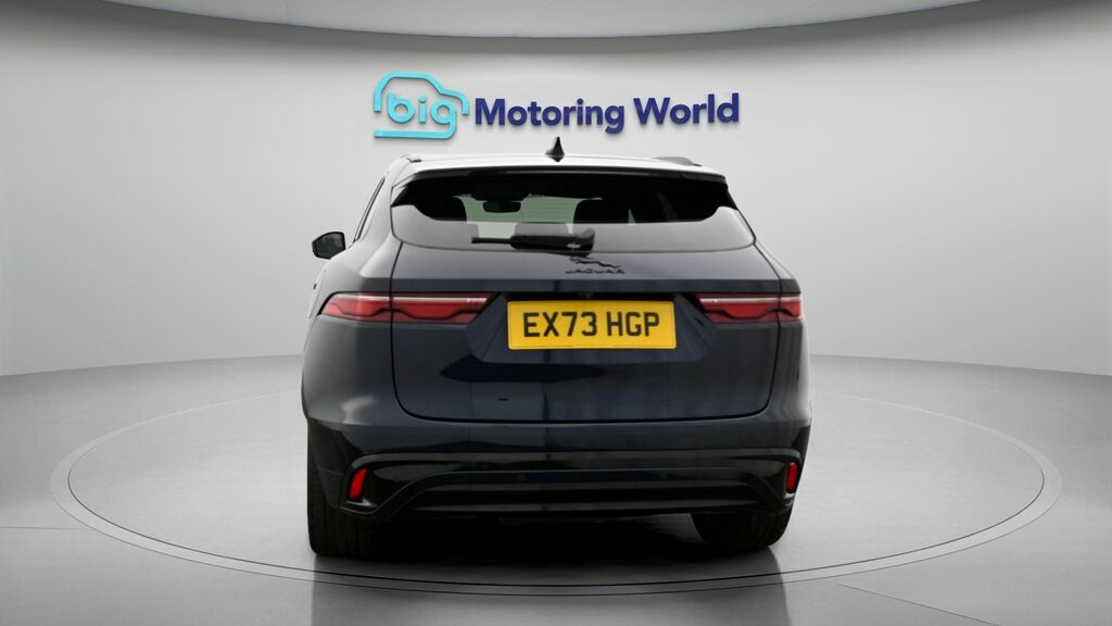 Jaguar F-Pace R-dynamic Hse Black Blue #6