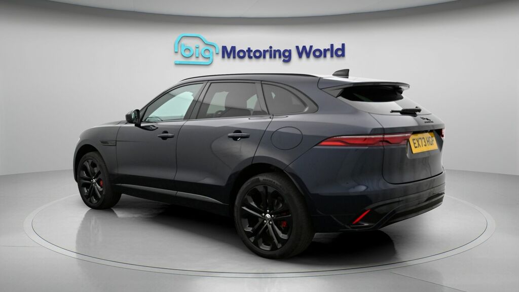 Jaguar F-Pace R-dynamic Hse Black Blue #5