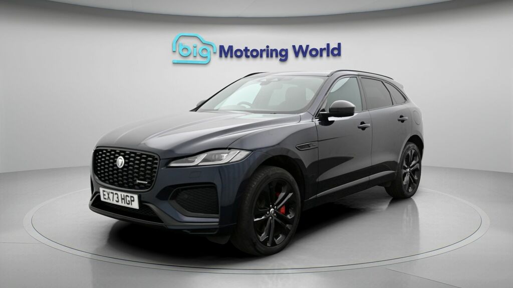Jaguar F-Pace R-dynamic Hse Black Blue #3