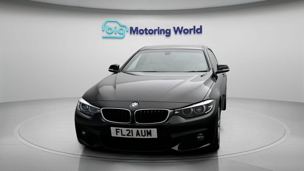 BMW 4 Series Gran Coupe M Sport FL21AUM Black #2