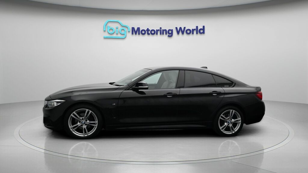 BMW 4 Series Gran Coupe M Sport FL21AUM Black #4