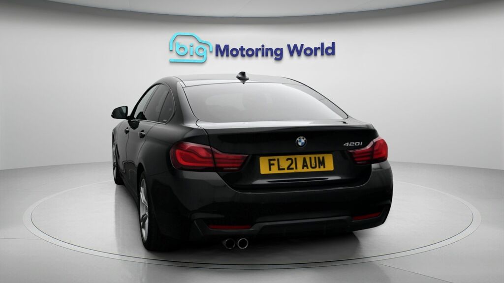 BMW 4 Series Gran Coupe M Sport FL21AUM Black #6