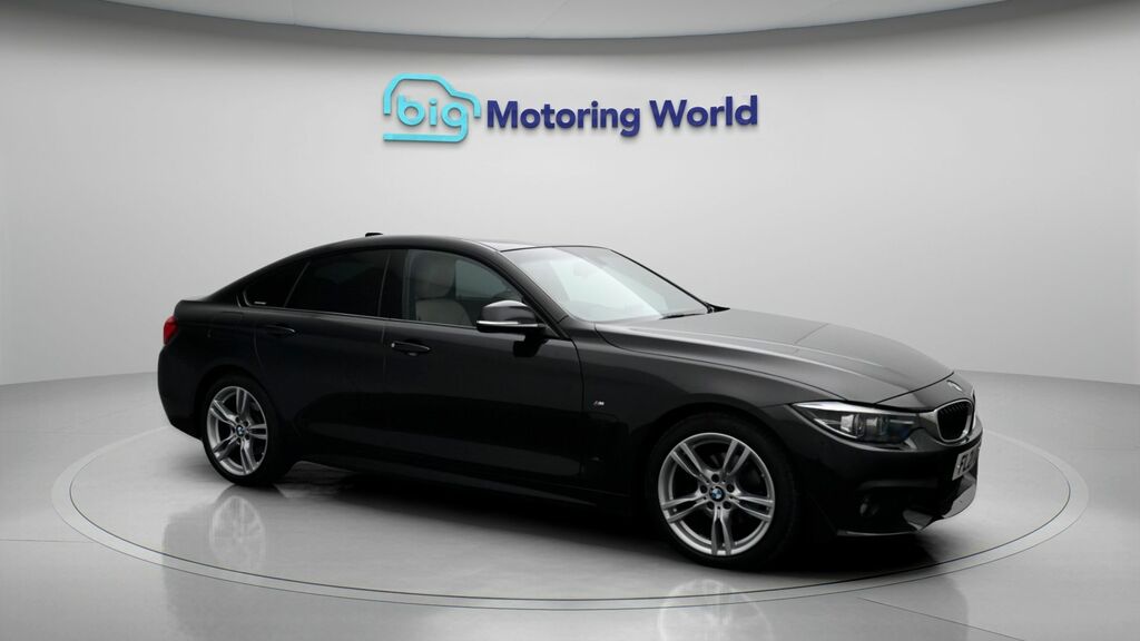 BMW 4 Series Gran Coupe M Sport FL21AUM Black