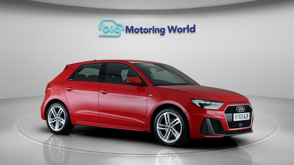 Audi A1 S Line Red