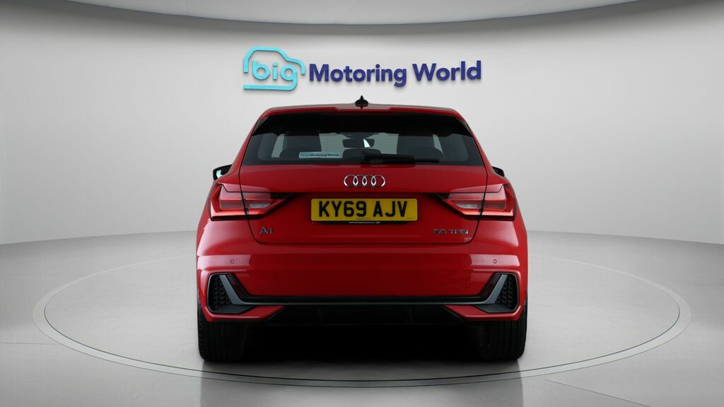 Audi A1 S Line KY69AJV Red #6