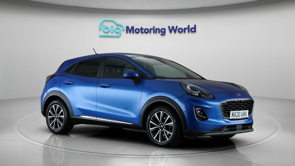 Ford Puma Titanium First Edition MX20UKK Blue