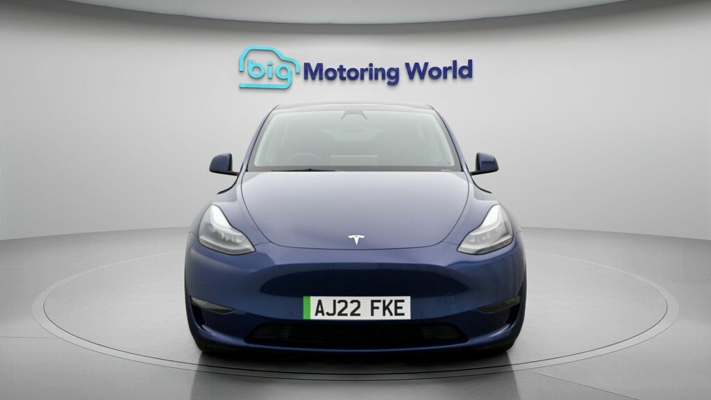 Tesla Model Y Long Range AJ22FKE Blue #2