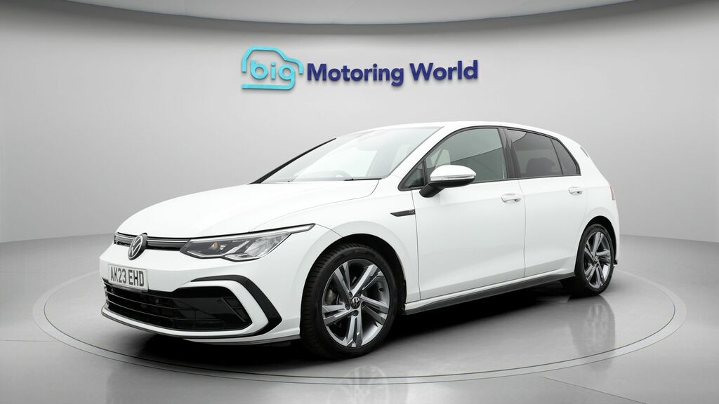 Volkswagen Golf R-line AK23EHD White #3