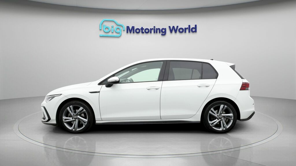 Volkswagen Golf R-line AK23EHD White #4