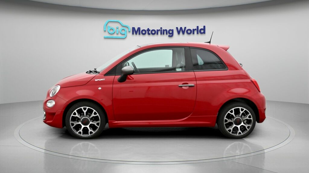 Fiat 500 Sport Red #4