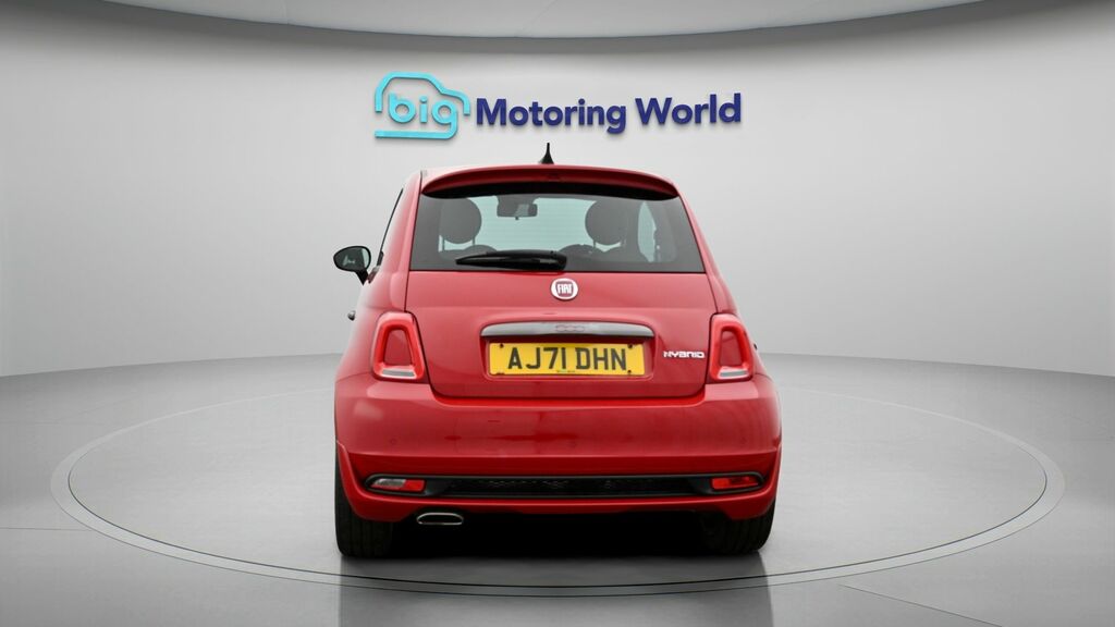 Fiat 500 Sport Red #6